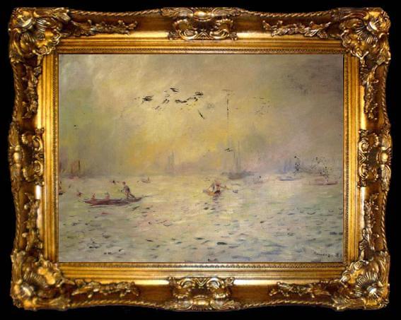 framed  Claude Monet Impression Rising Sun, ta009-2